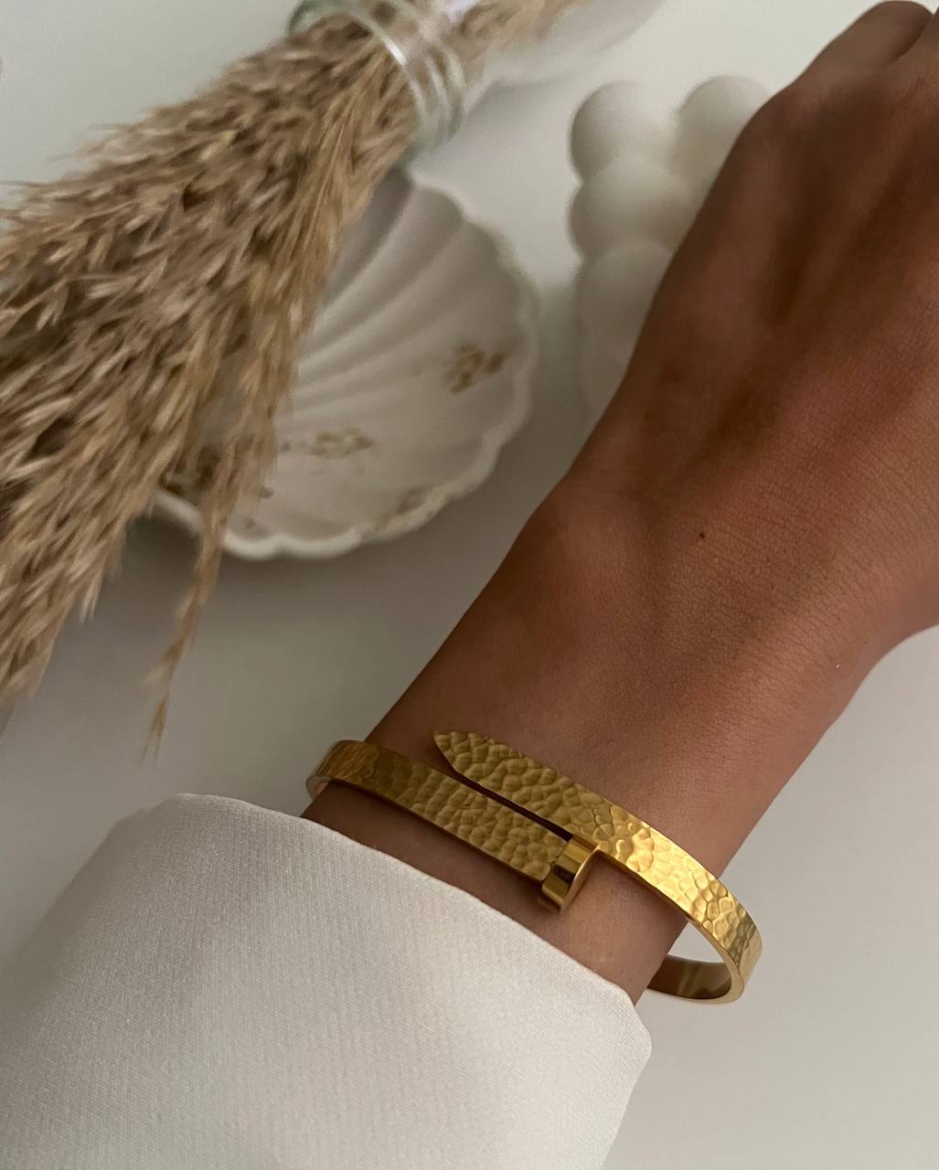 Cuero | Juste Un Clou Pharaonic Bracelet