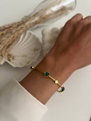 Green Heart Bracelet