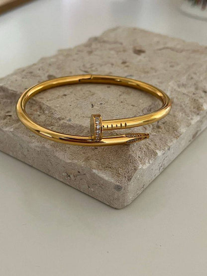 Cuero | Juste Un Clou Bracelet
