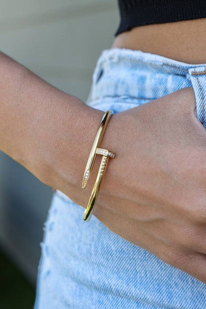 Cuero | Juste Un Clou Bracelet