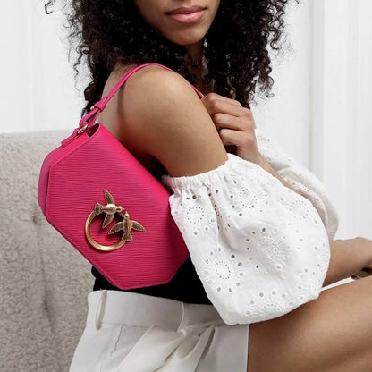 Cuero | Love Click Exagon Mini Crossbody Bag