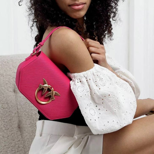 Cuero | Love Click Exagon Mini Crossbody Bag