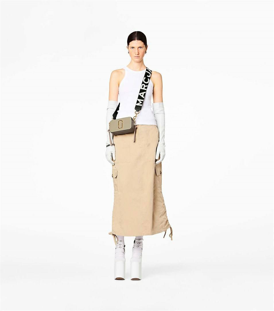 Cuero | Logo Strap Snapshot Bag