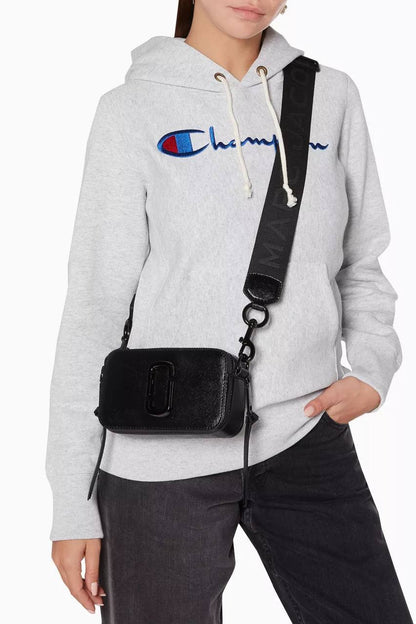 Cuero | Logo Strap Snapshot Bag
