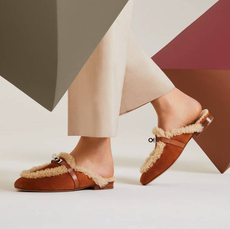 Cuero | Oz mules in naturel