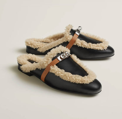 Cuero | Oz mules in naturel