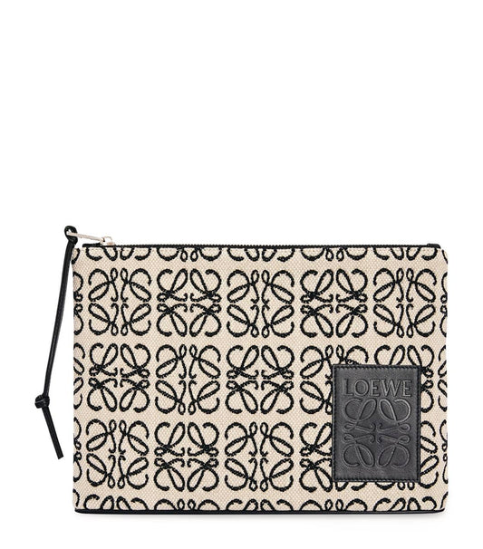 Cuero | Anagram Jacquard Oblong Pouch