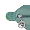 Long Champ Le Pliage Mini Mint Green Pouch With Handle