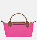 Long Champ Le Pliage Mini Pink Pouch With Handle
