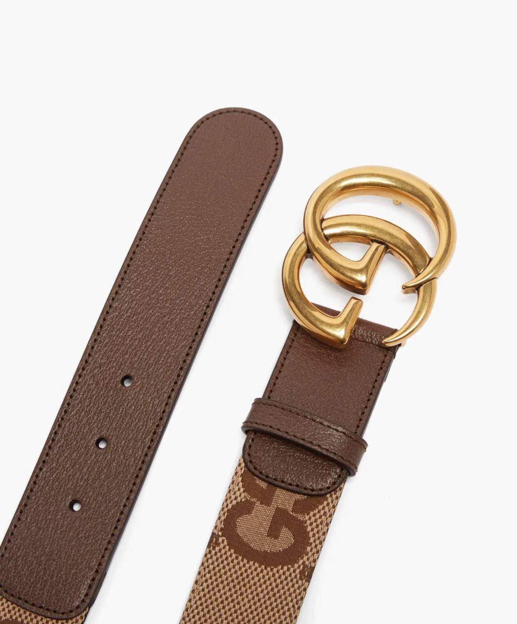 Cuero | GG Ebony Marmont Buckle Wide Belt