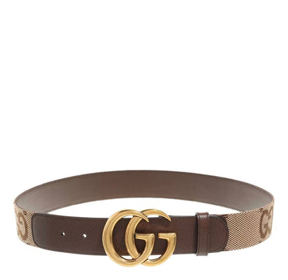 Cuero | GG Ebony Marmont Buckle Wide Belt