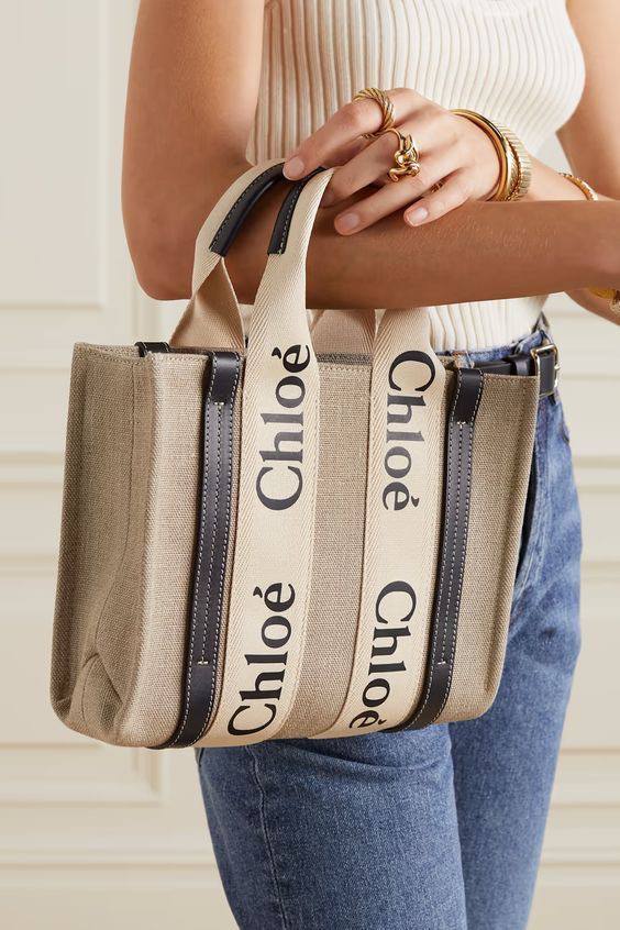 Cuero | Woody logo-print tote bag