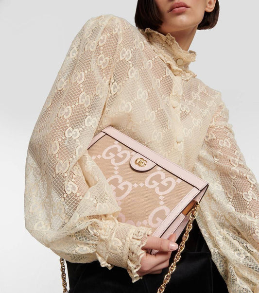 Cuero | GG OPHIDIA JUMBO SMALL SHOULDER BAG