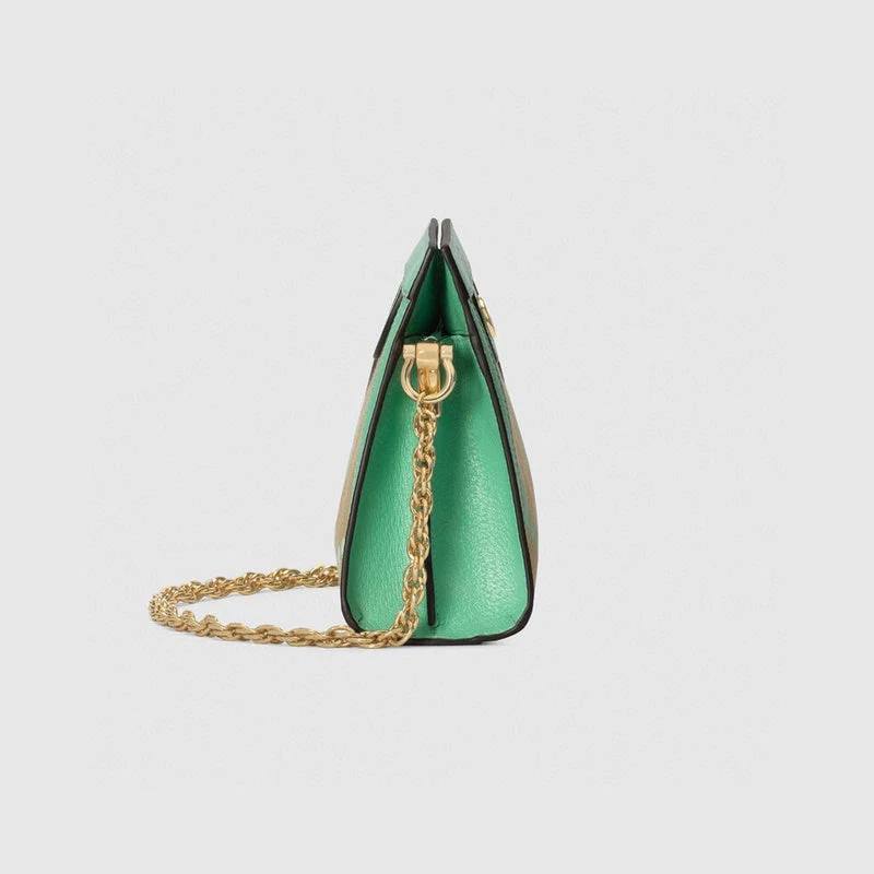 Cuero | OPHIDIA JUMBO GG SMALL SHOULDER BAG