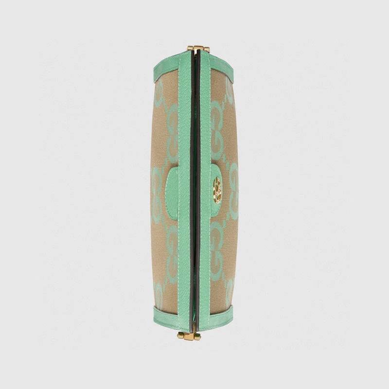 Cuero | OPHIDIA JUMBO GG SMALL SHOULDER BAG