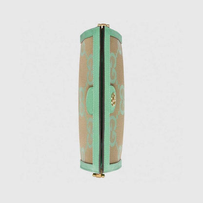 Cuero | OPHIDIA JUMBO GG SMALL SHOULDER BAG