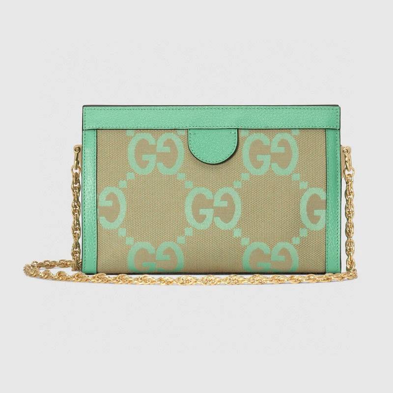 Cuero | OPHIDIA JUMBO GG SMALL SHOULDER BAG
