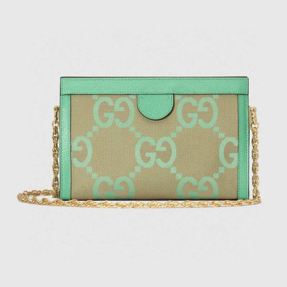 Cuero | OPHIDIA JUMBO GG SMALL SHOULDER BAG