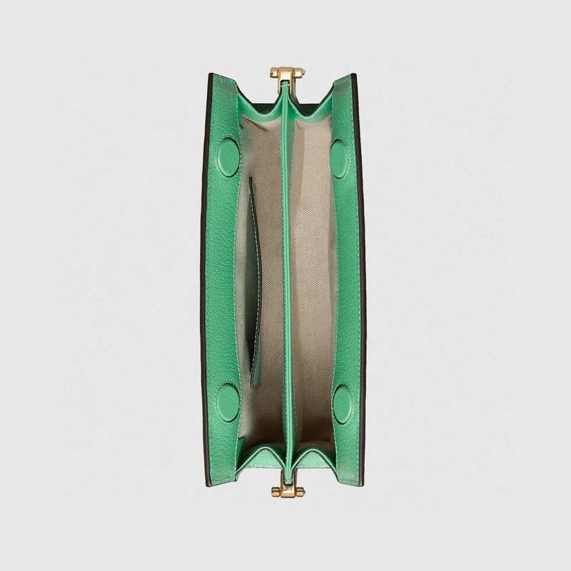 Cuero | OPHIDIA JUMBO GG SMALL SHOULDER BAG