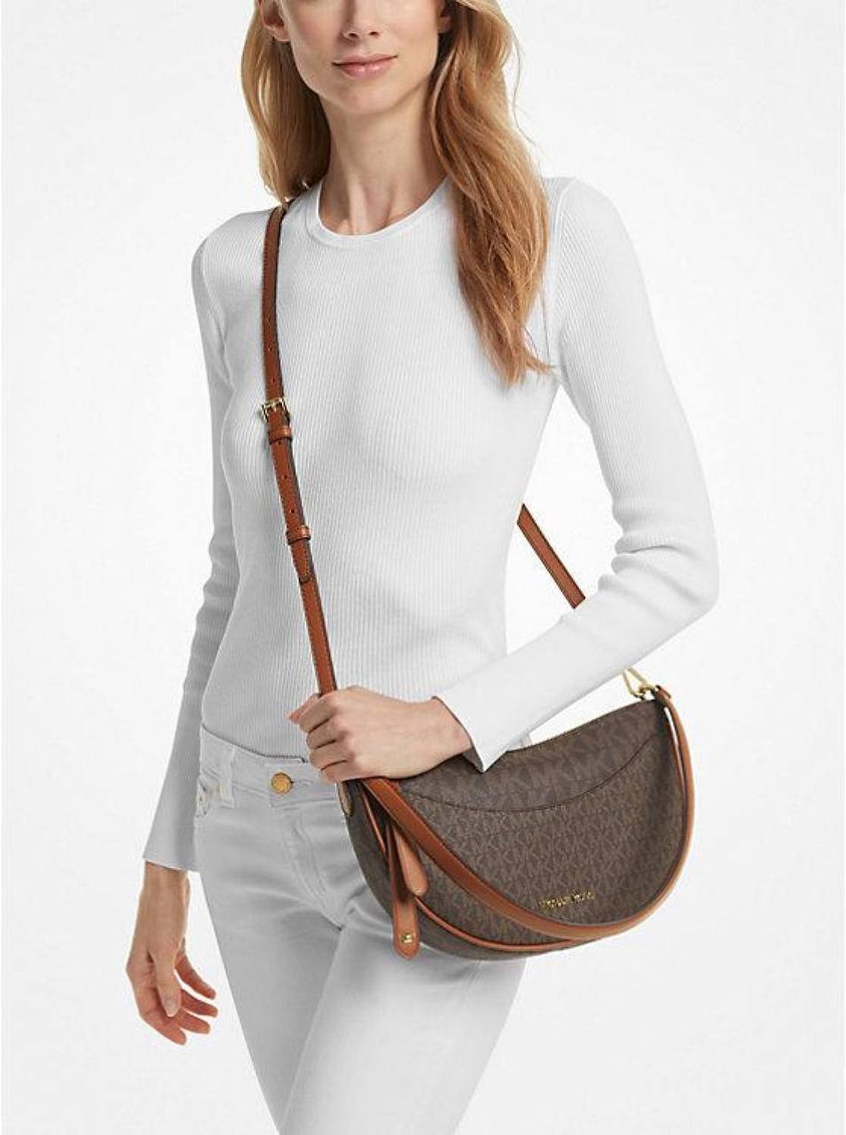 Cuero | Dover Medium Signature Logo Crossbody Bag