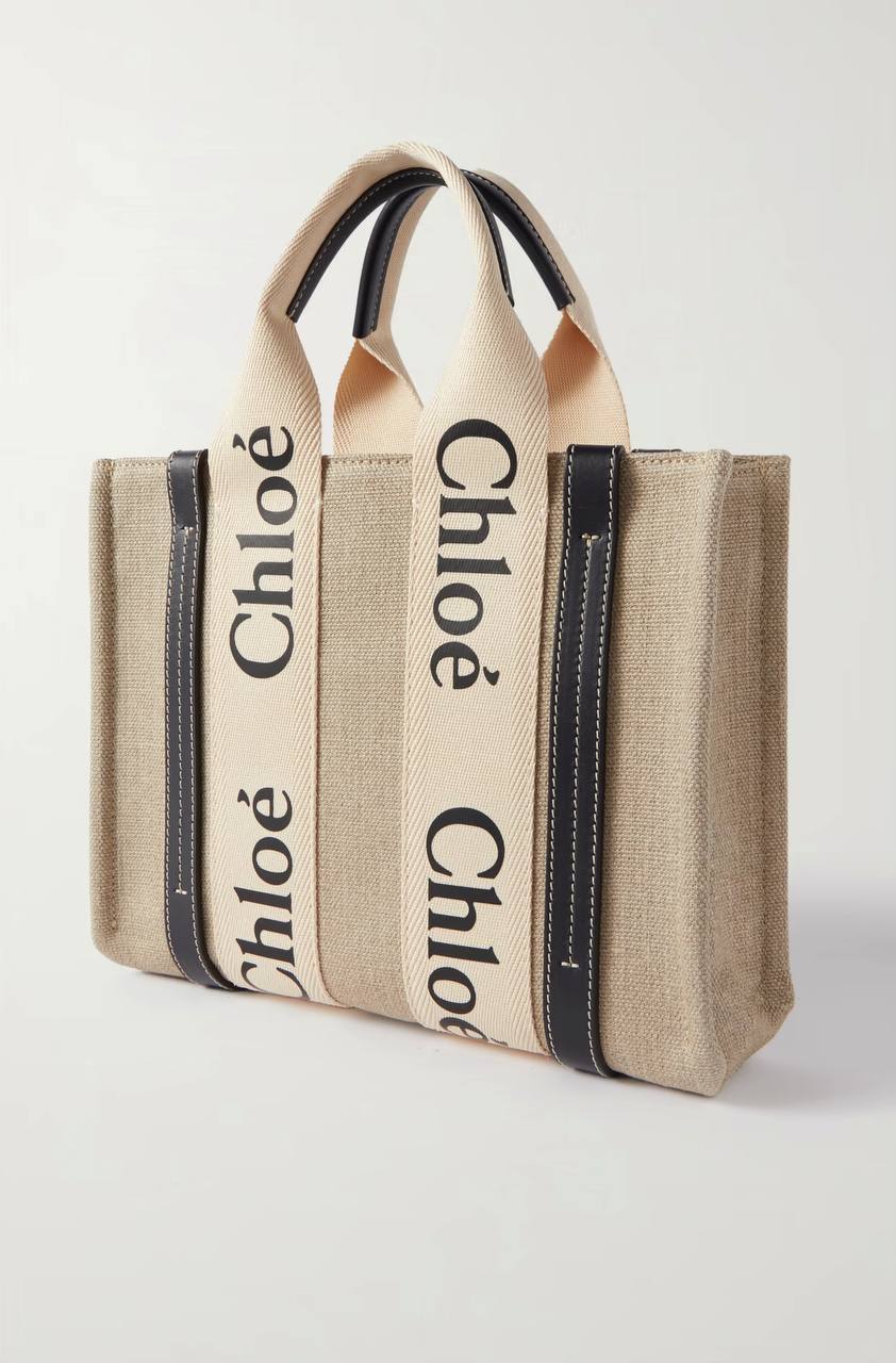 Cuero | Woody logo-print tote bag