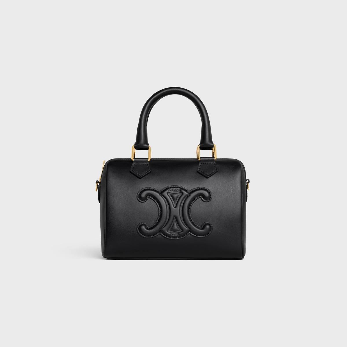 Cuero | SMALL BOSTON CUIR TRIOMPHE IN SMOOTH CALFSKIN