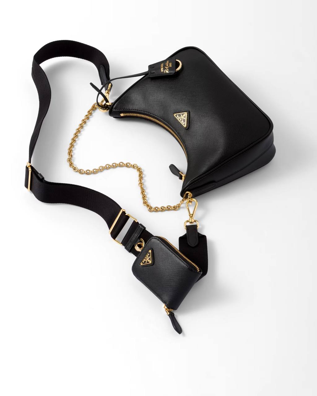 Cuero | Re-Edition 2005 Saffiano leather bag