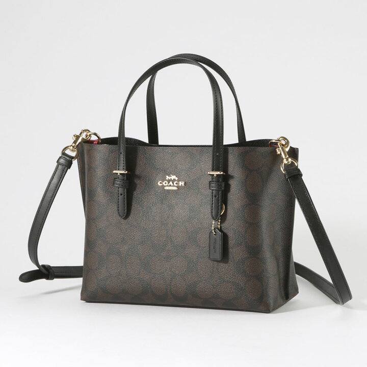 Cuero | Brown/Black Signature Coated Canvas Tatum Caryall Tote