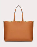 Valentino Garavani Rockstud tote bag in grainy calfskin leather