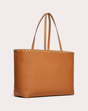 Valentino Garavani Rockstud tote bag in grainy calfskin leather