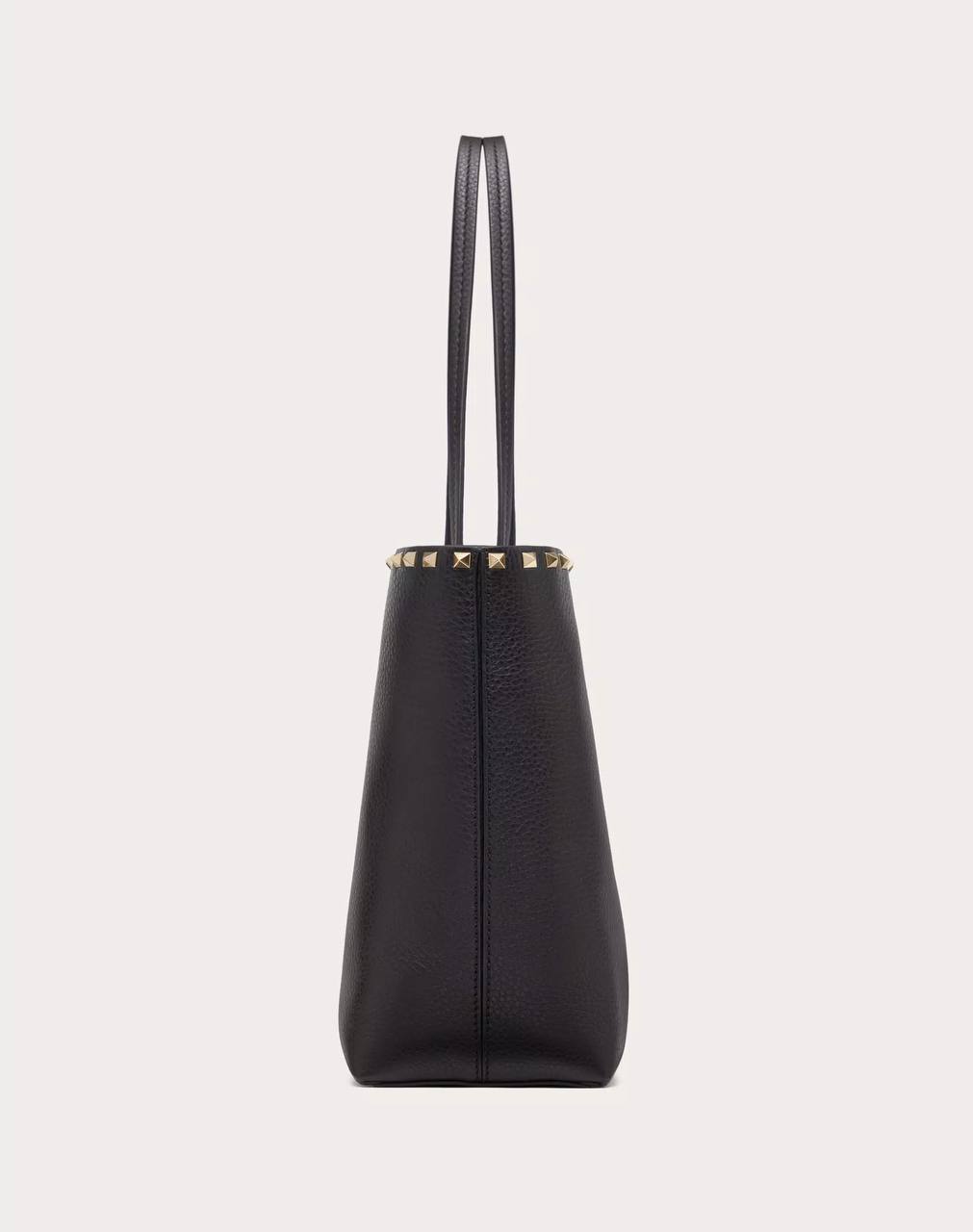 Cuero | Garavani Rockstud tote bag in grainy calfskin leather