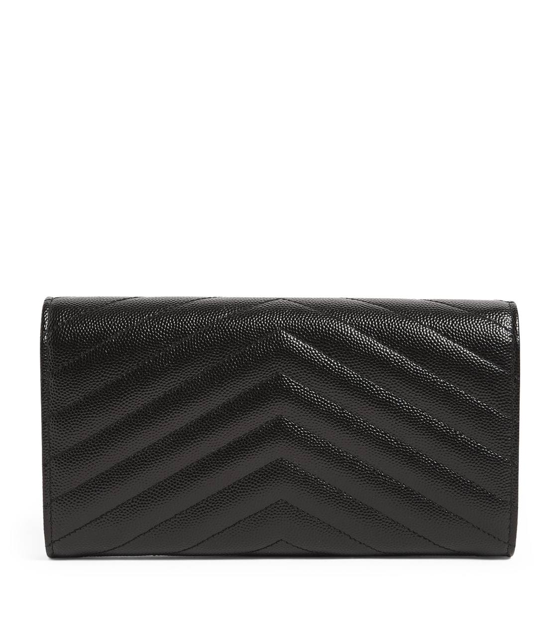Cuero | Cassandre matelassé envelope leather wallet on chain