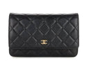 Chanel Black Classic Wallet On Chain