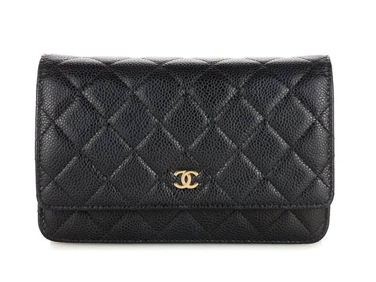 Cuero | Black Classic Wallet On Chain