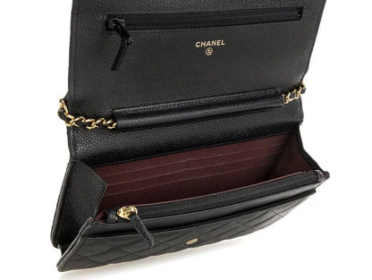 Cuero | Black Classic Wallet On Chain