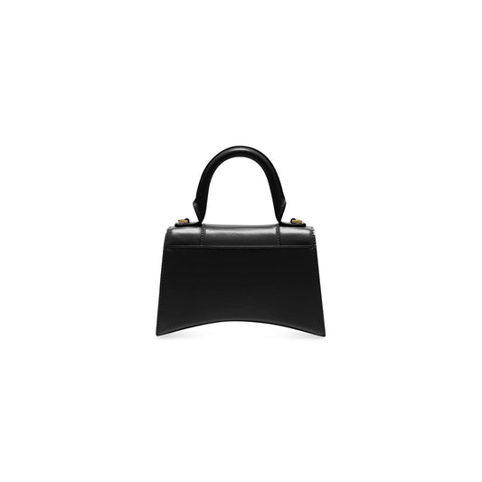 Cuero | WOMEN'S HOURGLASS SMALL HANDBAG BOX IN BLACK