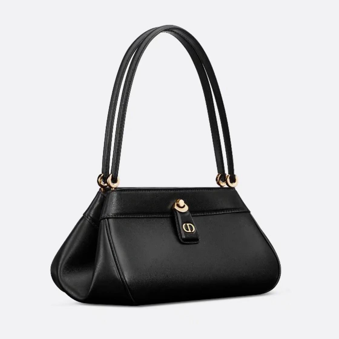 Cuero | SMALL KEY BAG BOX CALFSKIN BLACK