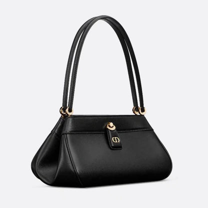 Cuero | SMALL KEY BAG BOX CALFSKIN BLACK