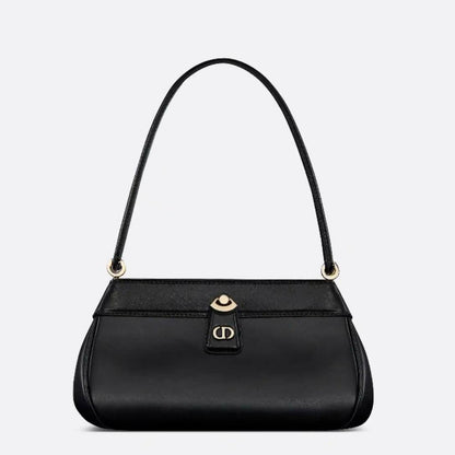 Cuero | SMALL KEY BAG BOX CALFSKIN BLACK