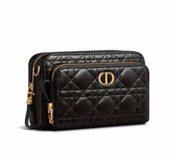 Cuero | Caro Double Pouch Crossbody Bag