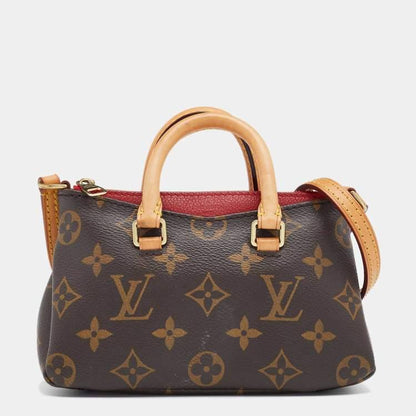 Cuero | Monogram Canvas Nano Pallas Bag