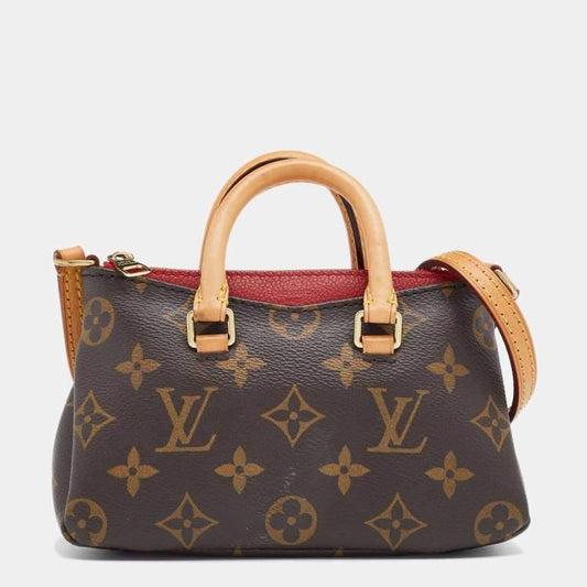 Cuero | Monogram Canvas Nano Pallas Bag