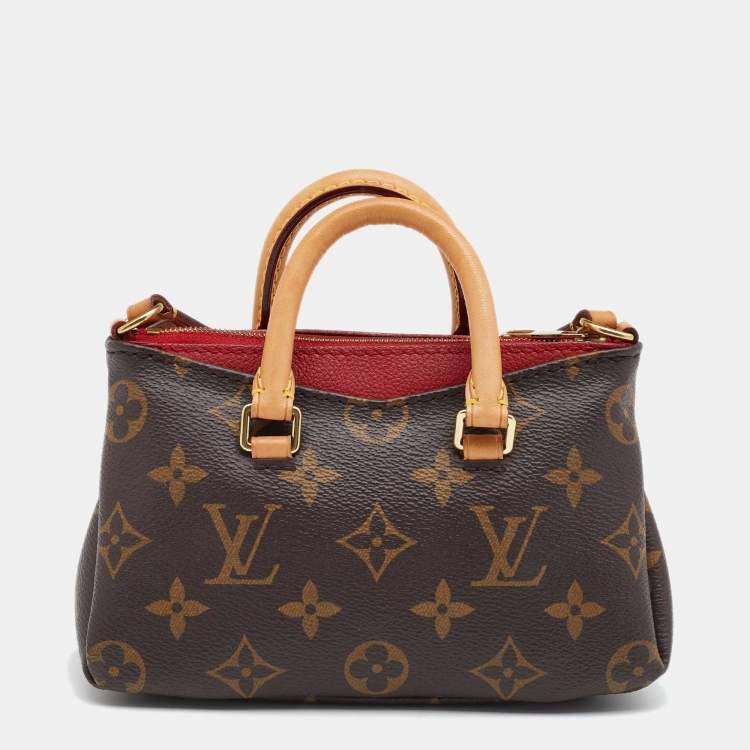 Cuero | Monogram Canvas Nano Pallas Bag