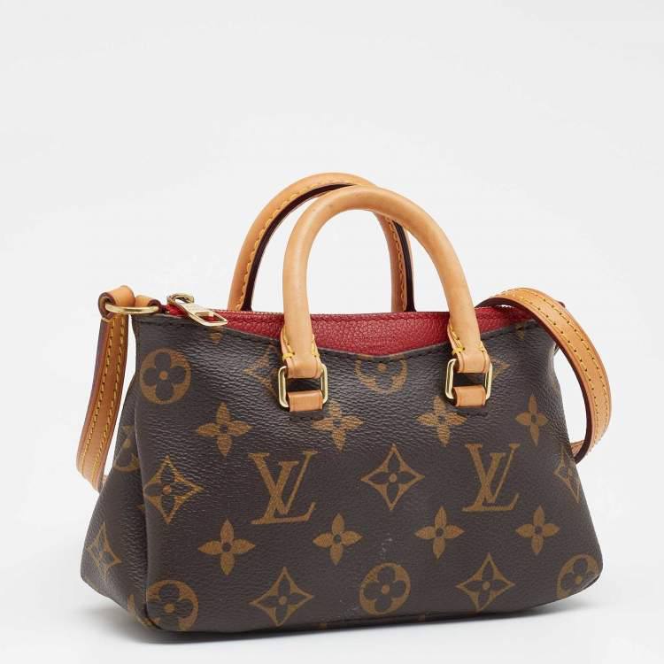Cuero | Monogram Canvas Nano Pallas Bag