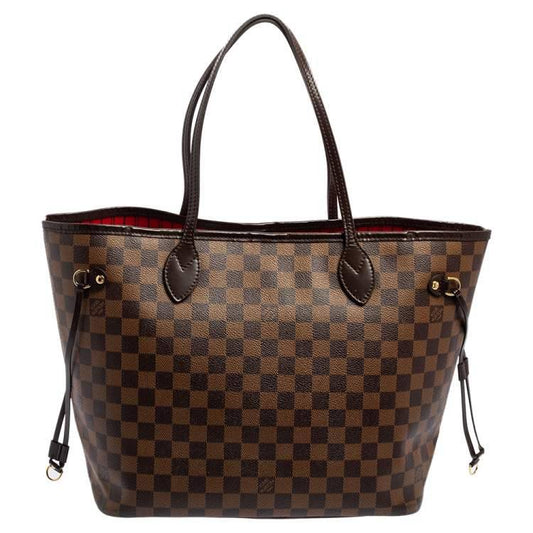 Cuero | Neverfull Damier Azure Medium Canvas Bag