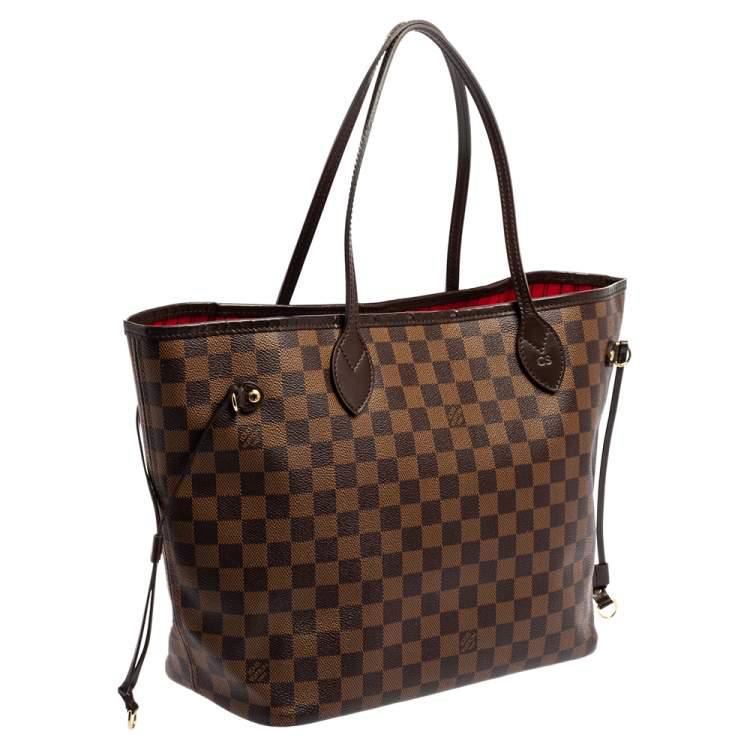 Cuero | Neverfull Damier Azure Medium Canvas Bag
