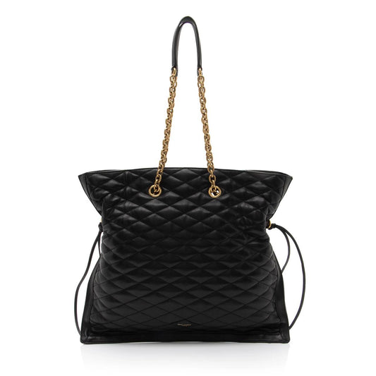 Cuero | MATELASSE QUILTED POCHON DRAWSTRING TOTE