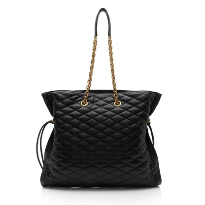 Cuero | MATELASSE QUILTED POCHON DRAWSTRING TOTE