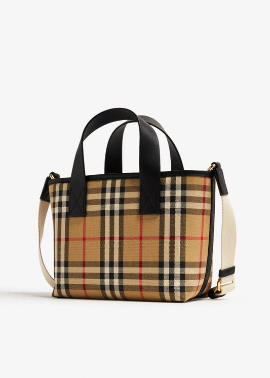 Cuero | Check Tote Bag