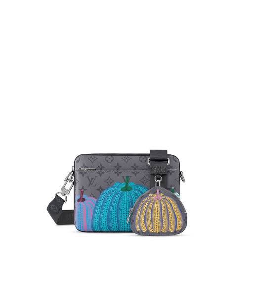 Cuero | X Yk Trio Messenger Monogram Eclipse Canvas